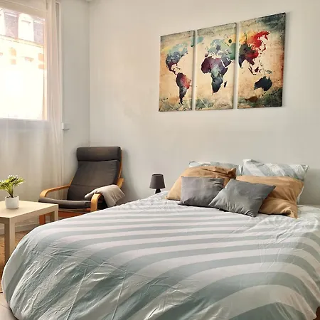 A 5 Min De La Du Havre Lägenhet *